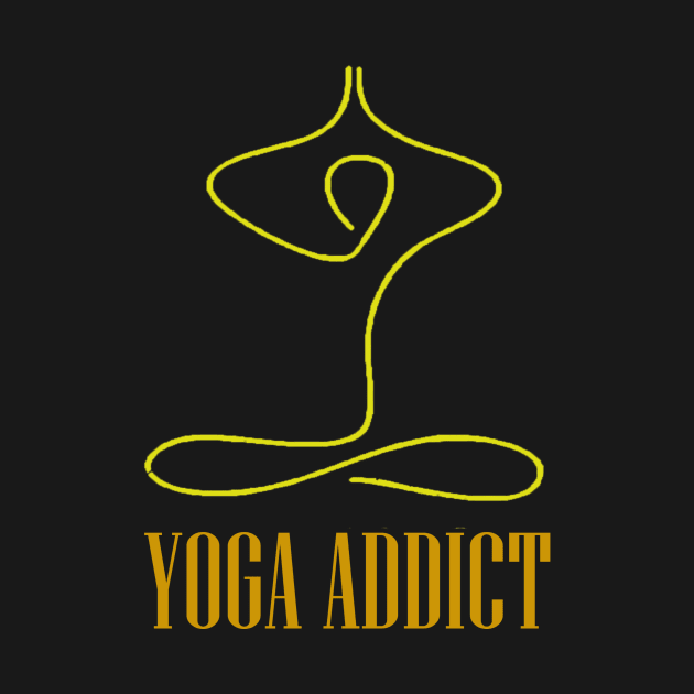 Esprit Yoga lifestyle. Yoga addiction by Tee Shop