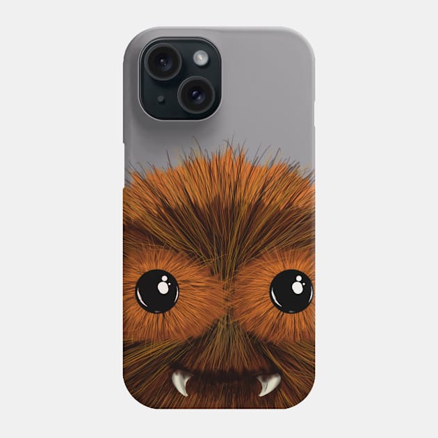 Hairy vampire Phone Case by Artsemg Studio