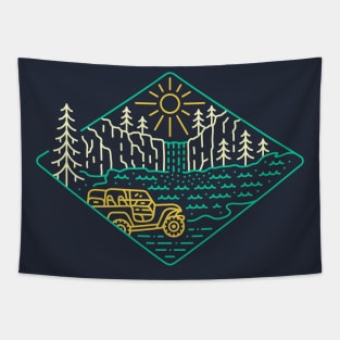 Off Road Adventure in Nature Tapestry