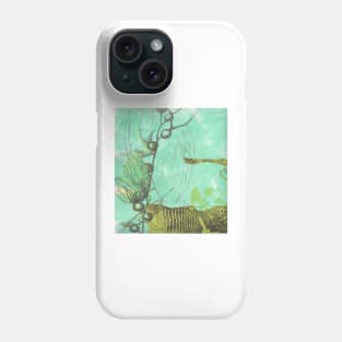 Kelp, seaweed floating underwater. Phone Case