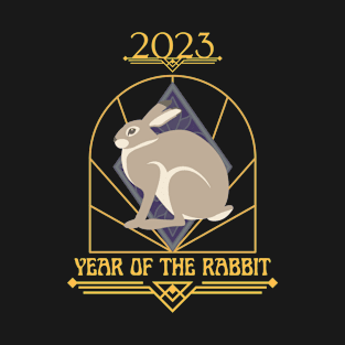 Year Of The Rabbit 2023 Happy Chinese New Year Lunar Calendar T-Shirt