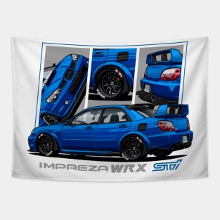 Impreza WRX STI Hawkeye, JDM Car Tapestry