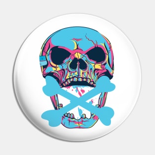 skull and crossbones Pin