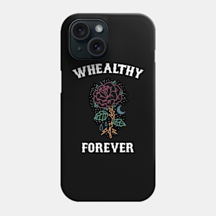 WHEALTHY TATTOO ROSE Phone Case