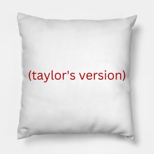 taylors version Pillow