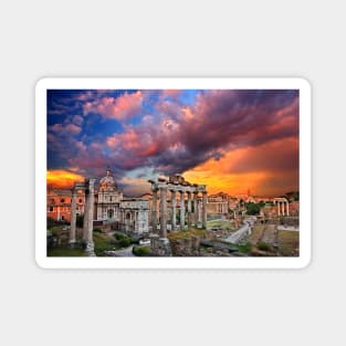 The Ancient Roman Forum Magnet