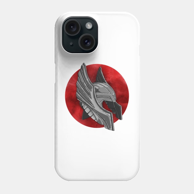 Hero Helmet Phone Case by Gwenpai