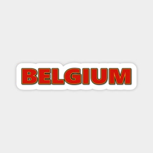 BELGIUM. BELGIQUE. SAMER BRASIL Magnet