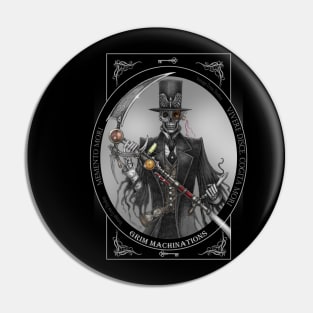 Grim Machinations Pin