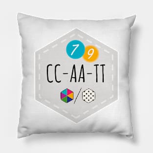 CC-AA-TT Patch Tile Pillow