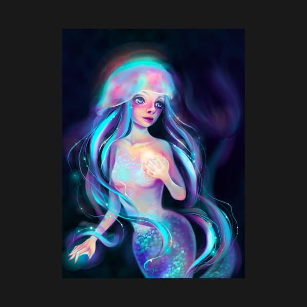 Opal Blue Mermaid by Cordata