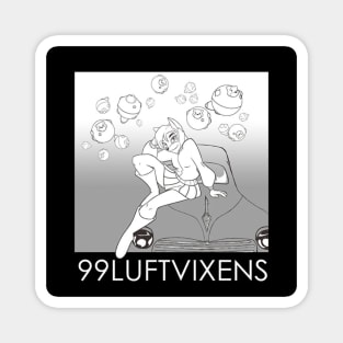 99 Luft Vixens (Art by GreyofPTA) Magnet