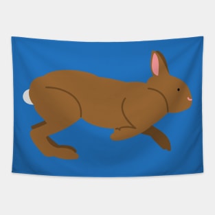 Chocolate Bunny Rabbit for Easter Day and Every Day Tapestry