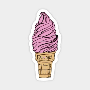 Eat Me Ice Cream Cone Magnet