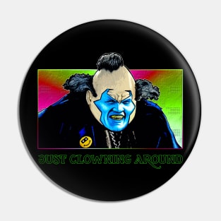 fat clown Pin