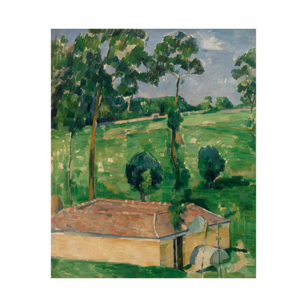 The Spring House by Paul Cezanne by Classic Art Stall