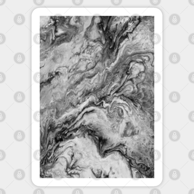 Acrylic Wet Pouring Art Acrylic Pour Painting Sticker Teepublic