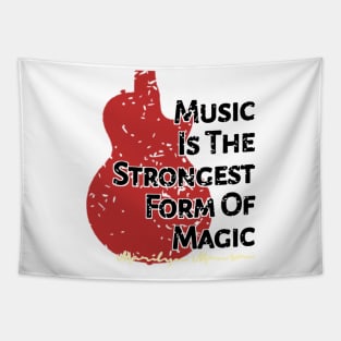 Music Is The Strongest Form Of Magic Tapestry