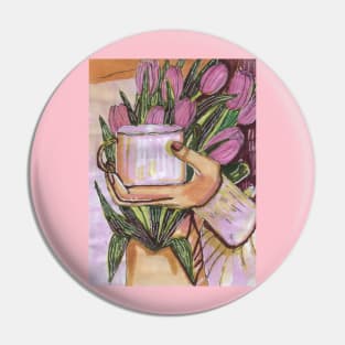 Spring Vibes Pin