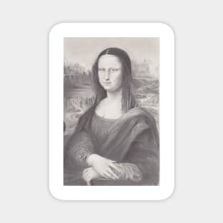 The Mona Lisa Tee Magnet