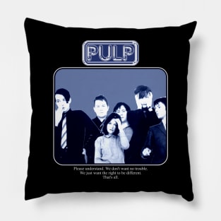 Pulp English Rock Band Jarvis Cocker Candida Doyle Steve Mackey Differ 576 Pillow