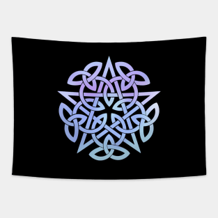 Pentagram. Celtic knot Tapestry