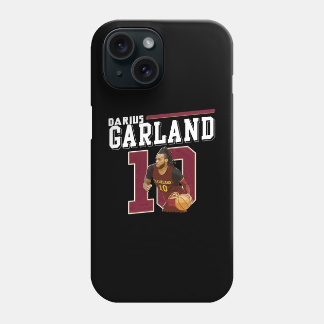 Darius Garland Phone Case by WYATB Art