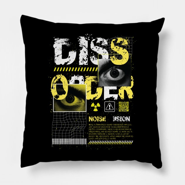 Dissorder Pillow by RadioaktivShop