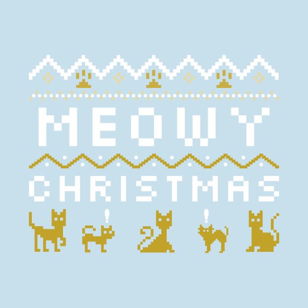 Cute cat christmas - Cat Christmas - T-Shirt