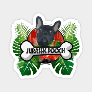 Jurassic Pooch French Bulldog Magnet