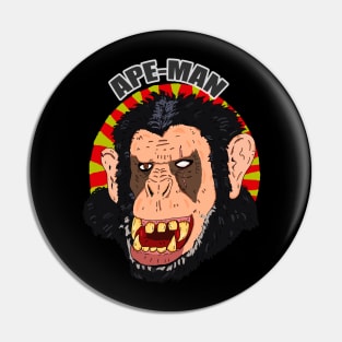 angry ape Pin