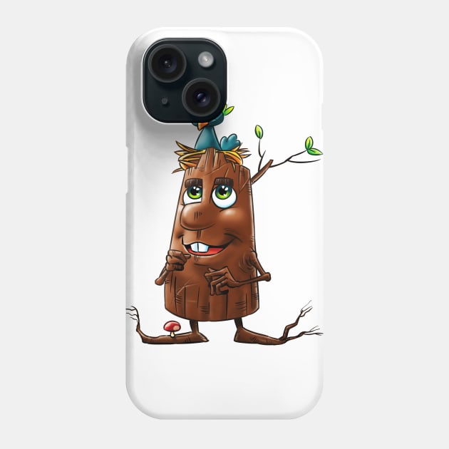 Tree man Phone Case by Fuad_Sy