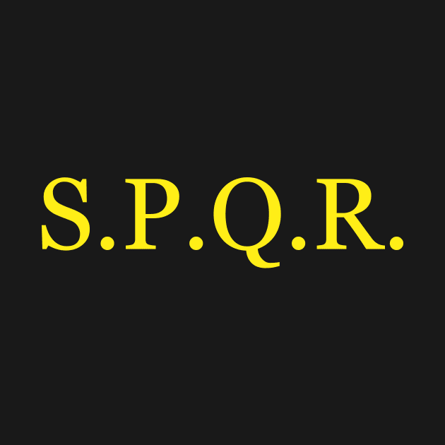 SPQR by abc4Tee