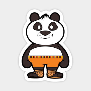 Poo Kung Fu Panda Chibi Magnet