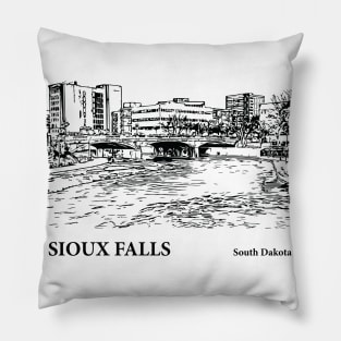 Sioux Falls - South Dakota Pillow