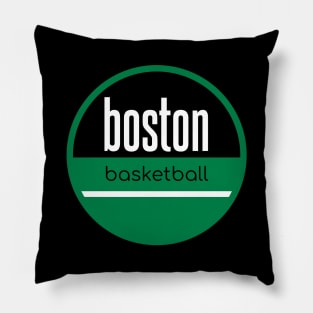 boston basketball Pillow