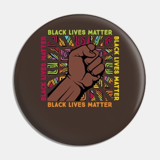 90s Hip Hop Music Black Pride Fist Melanin 90s Throwback BLM Black Pride Pin