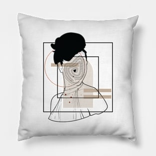 Confused about You version 4 Pillow