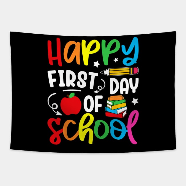 Back To School Teacher First Day Of School Tapestry by torifd1rosie