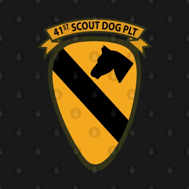 41st  Scout Dog Platoon 1st Cav wo Txt by twix123844