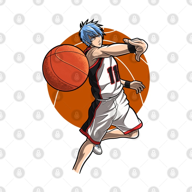 Kuroko in Action Color by Paradox Studio