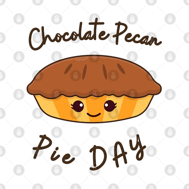 Children Chocolate Pecan Pie Day by Vortex.Merch