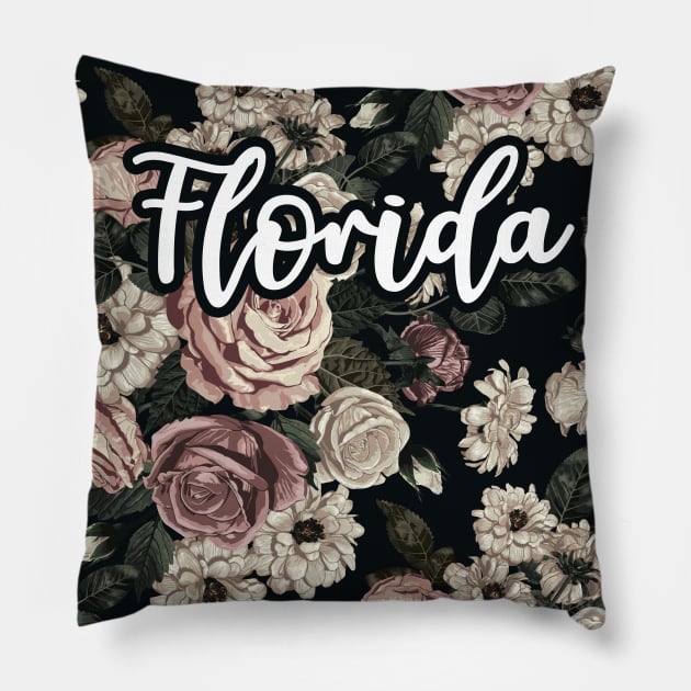 Strong Florida State Face Pillow by Lones Eiless