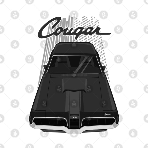 Mercury Cougar 1970 - black by V8social