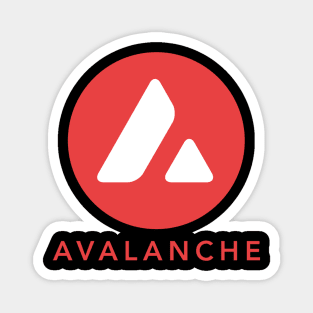 Avalanche  Crypto Cryptocurrency AVAX  coin token Magnet