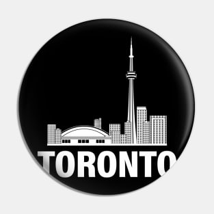 Toronto Skylines Pin