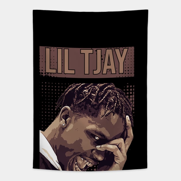 Lil Tjay // Rapper Tapestry by Degiab