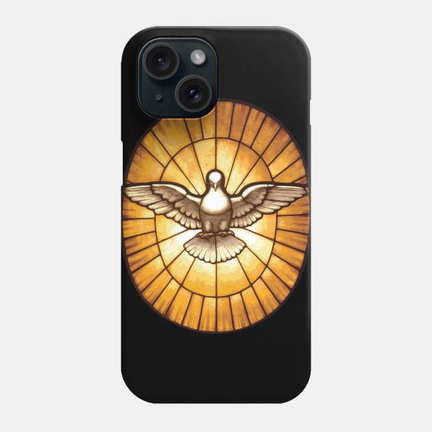 Holy Spirit Dove from St. Peter's Basilica Phone Case by Beltschazar