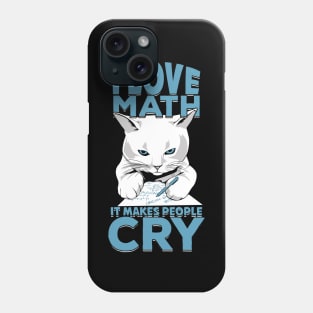 Funny Mathematics Cat Math Mathematician Gift Phone Case