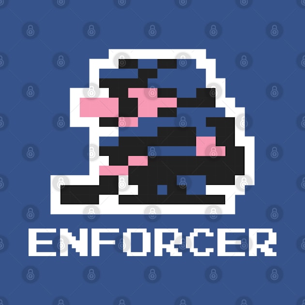 8 BIT ENFORCER by YourLuckyTee